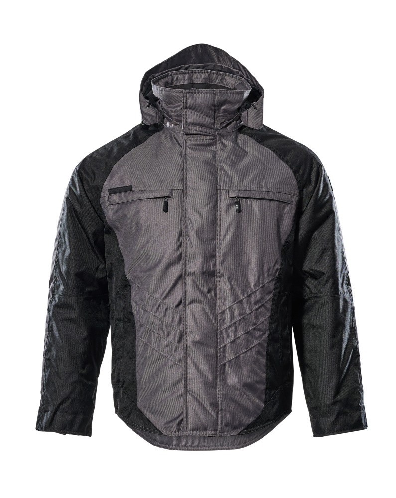 MASCOT® Frankfurt Winterjacke, anthrazit/schwarz