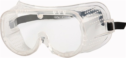 PROMAT Vollsichtschutzbrille EN 166 Kunststoffscheibe klar Ku.