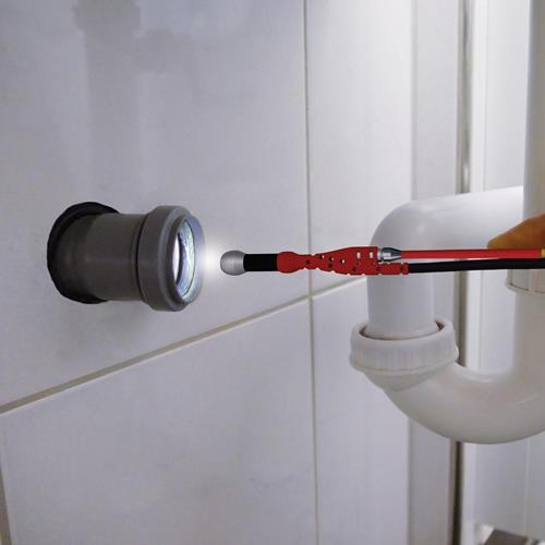 RUNPOTEC Rohrkamera RC 3 Kabel-L.15m Kamerakopf-D.13mm RUNPOTEC