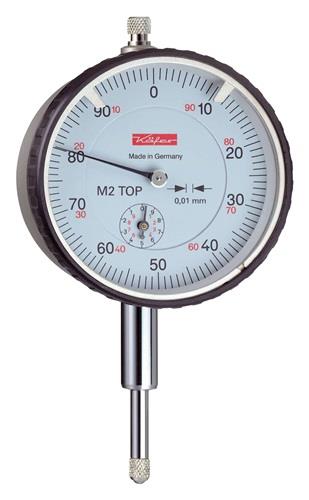 KÄFER Messuhr M3 S 5mm Abl.0,01mm m.Stoßschutz m.Kal.KÄFER