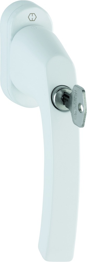 HOPPE® Fenstergriff absperrbar Luxembourg 099S/U52Z 200NM, mit Schrauben, Aluminium, 11621904 HOPPE® Fenstergriff absperrbar Luxembourg 099S/U52Z 200NM, mit Schrauben, Aluminium, 11621904