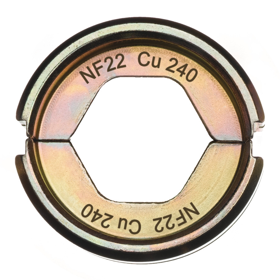 MILWAUKEE NF22 Cu 240 für Cu Presseinsatz für hydraulisches Akku-Presswerkzeug MILWAUKEE NF22 Cu 240 für Cu Presseinsatz für hydraulisches Akku-Presswerkzeug