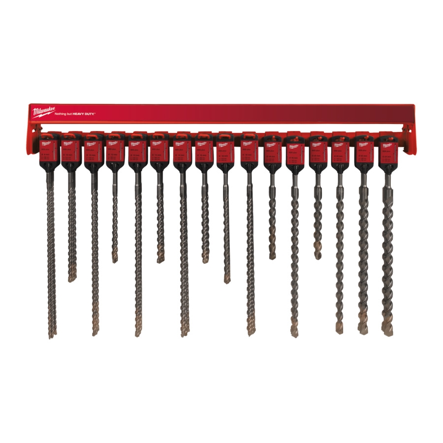MILWAUKEE SDS-Plus Bohrer, lang 1 m Modul MILWAUKEE SDS-Plus Bohrer, lang 1 m Modul