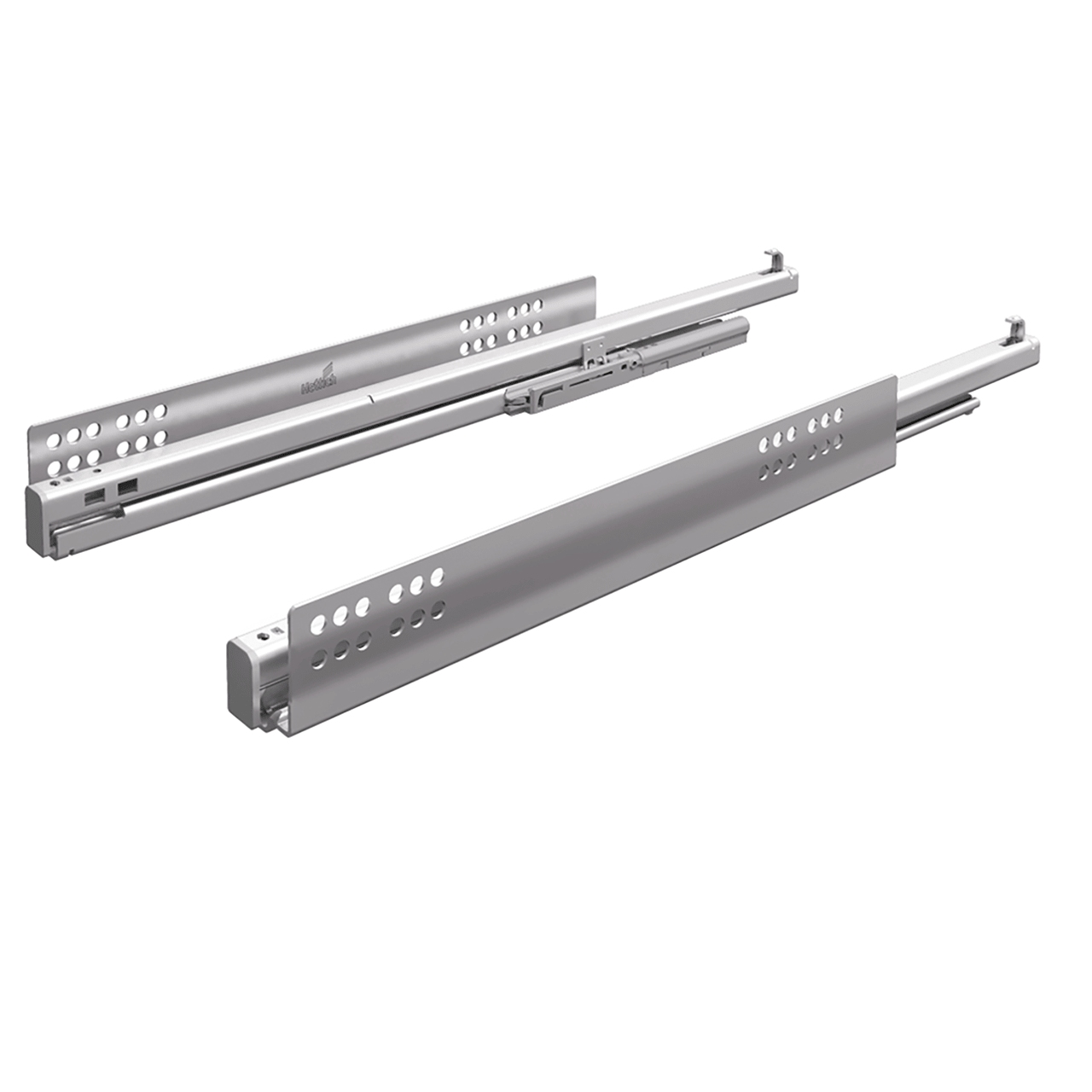 HETTICH Quadro V6+ mit Push to open, Vollauszug für Systemkasten InnoTech Atira,