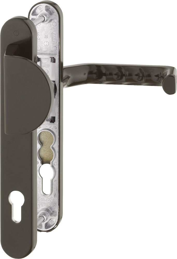 HOPPE® Wechselgarnitur mit Schmalschild Liverpool 554/3357N/1313G, Aluminium