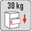 TECWERK Wkz.wagen PLUS XL 2.0 B960xT465xH1020mm 500kg 7 Schubl.Stahlbl.TECWERK