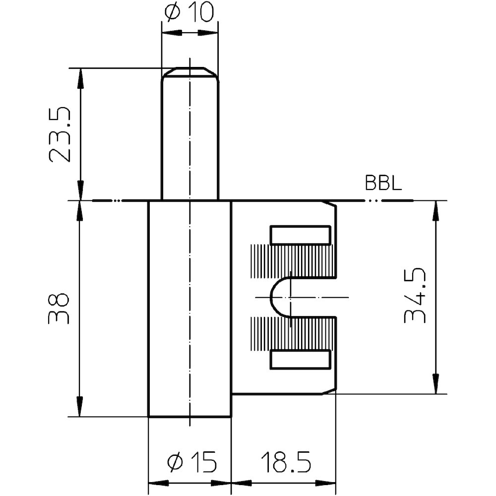 SIMONSWERK Rahmenteil VARIANT® V 8100/18 WF