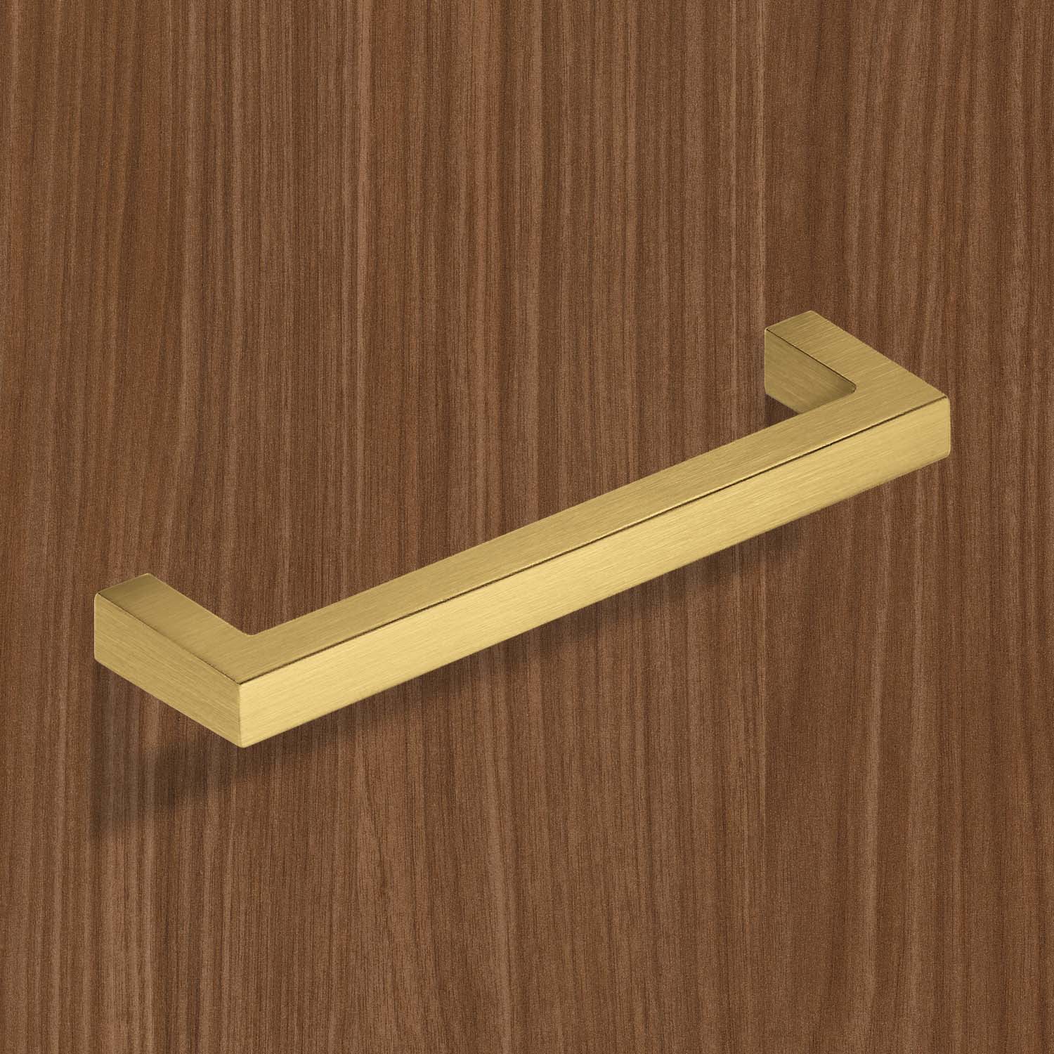 HETTICH Griff Tornea, Bohrabstand 192 mm, L 202 mm, B 10 mm, H 32 mm, Gold Optik matt gebürstet, 9347593