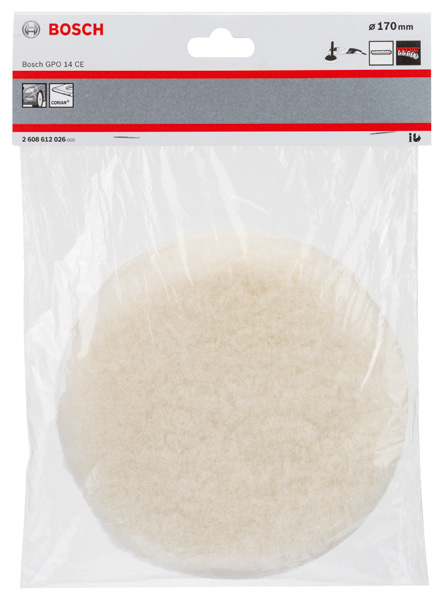 BOSCH Lammfellscheibe, Durchmesser: 170 mm