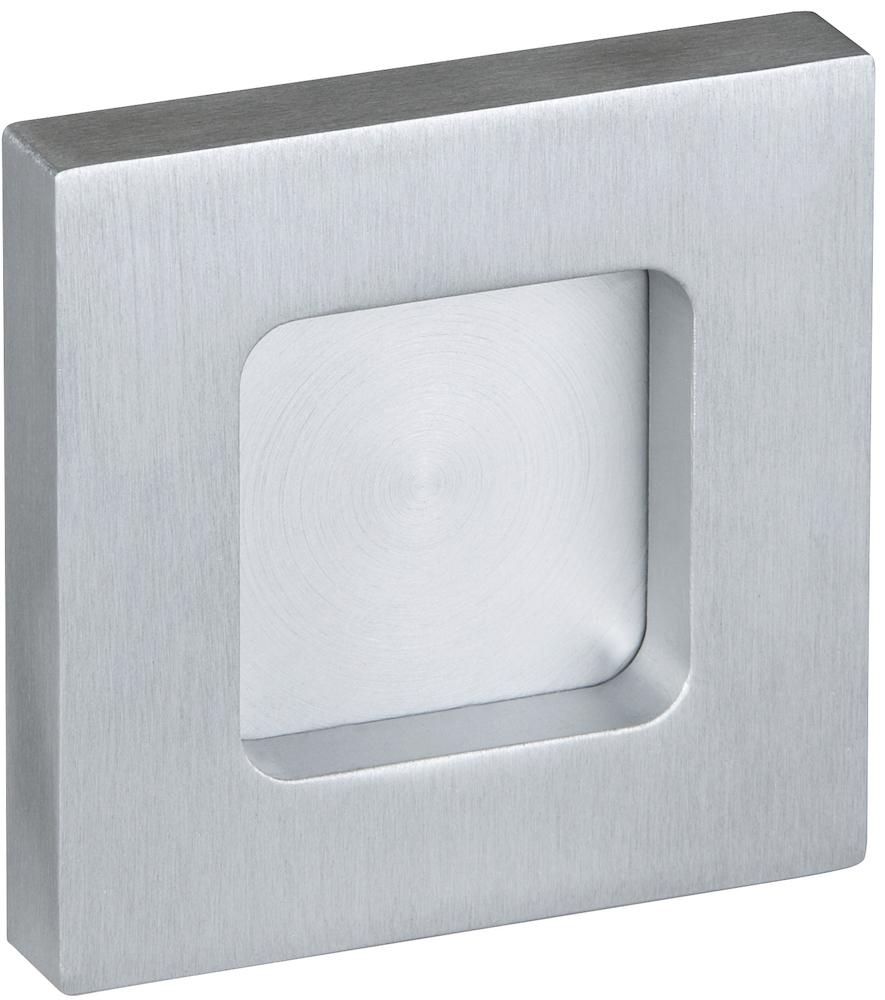 HERMAT Schiebetürmuschel 6403.K, selbstklebend, Edelstahl