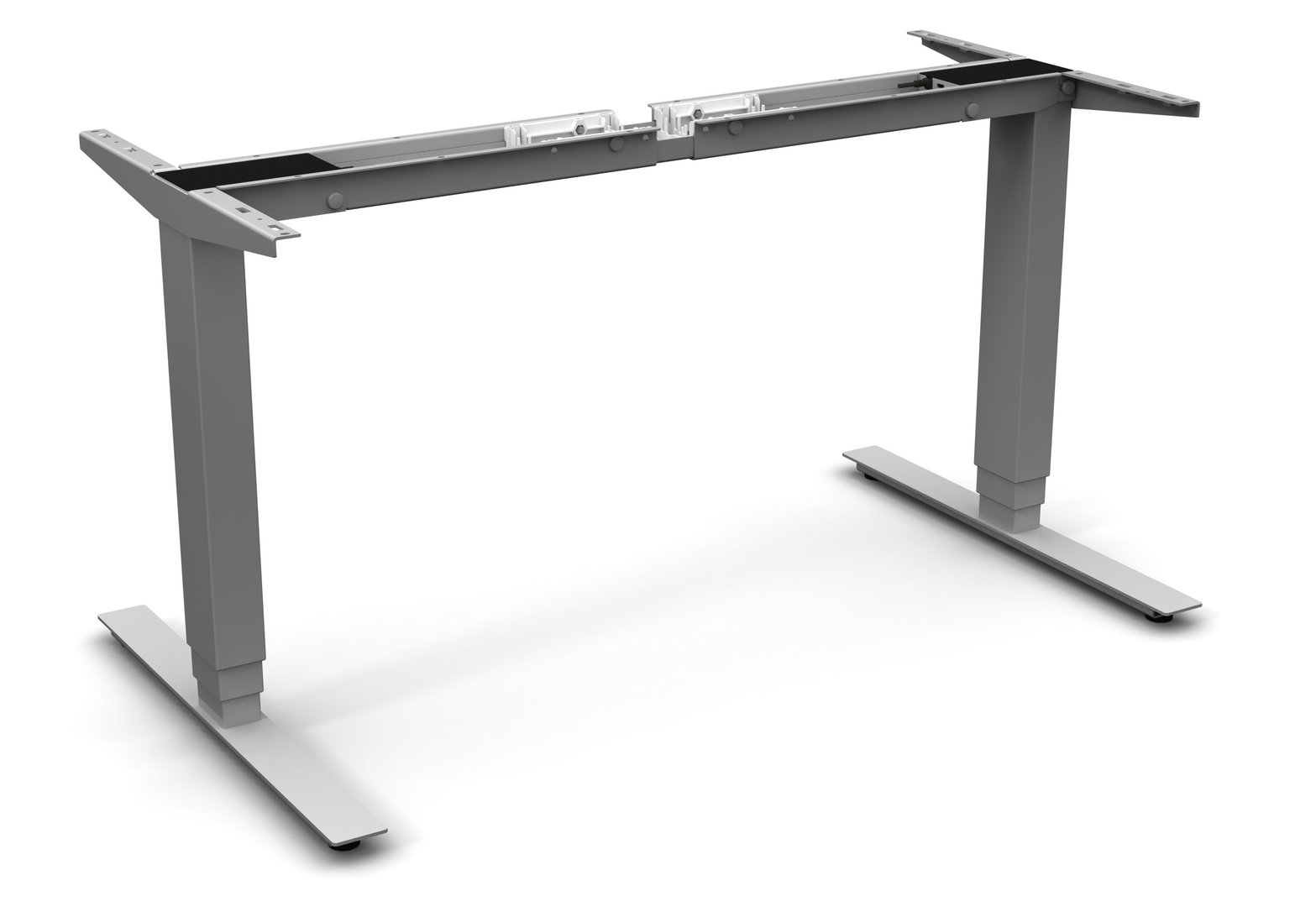 SWEDSTYLE Tischgestell AERO 3D mit 660mm Hub, RAL 9006 weißaluminium