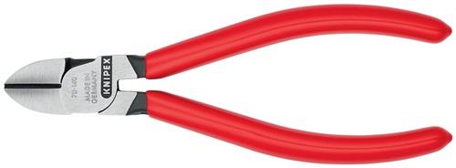 KNIPEX Seitenschneider L.140mm Kopf pol.Ku.-Überzug KNIPEX