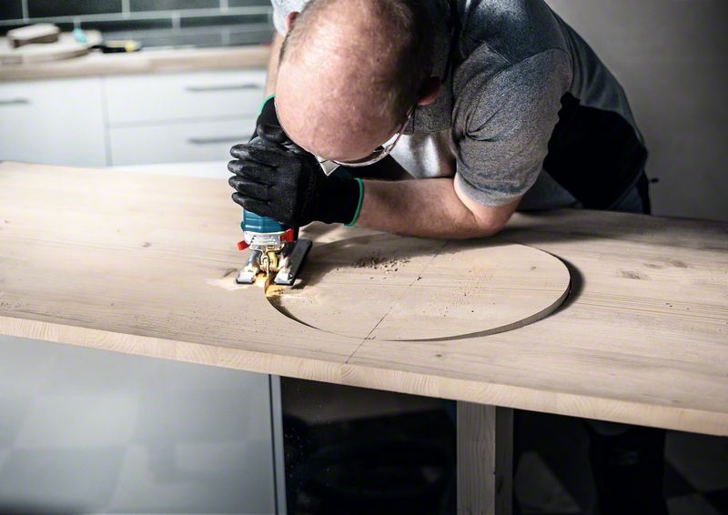 BOSCH EXPERT ‘Wood 2-side clean’ T 308 BO Stichsägeblatt, 25 Stück. Für Stichsägen BOSCH EXPERT ‘Wood 2-side clean’ T 308 BO Stichsägeblatt, 25 Stück. Für Stichsägen