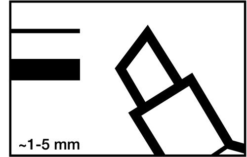 EDDING Permanentmarker 3300 grün Strich-B.1-5mm Keilspitze EDDING