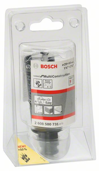 BOSCH Lochsäge Speed for Multi Construction, 29 mm, 1 1/8 Zoll