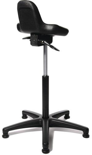 TOPSTAR Stehhilfe Integralschaum Sitz-H.550-810mm STA schwarz TOPSTAR TOPSTAR Stehhilfe Integralschaum Sitz-H.550-810mm STA schwarz TOPSTAR