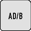 PROMAT Quernutaufsteckfräsdorn DIN 69871AD/B Spann-D.22mm SK40 A.-L.100mm PROMAT
