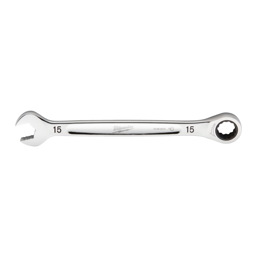 MILWAUKEE 15 mm MAX BITE Ratschen-Ringmaulschlüssel