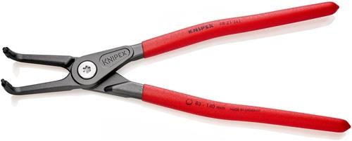 KNIPEX Präzisionssicherungsringzange J 41 f.Bohrungen D.85-140mm L.305mm KNIPEX