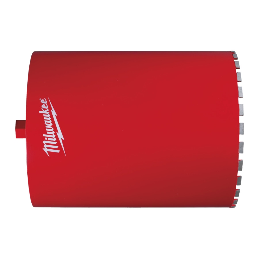 MILWAUKEE 225 x 525 mm / 1 1/4" UNC Diamant-Nassbohrkrone WCHP