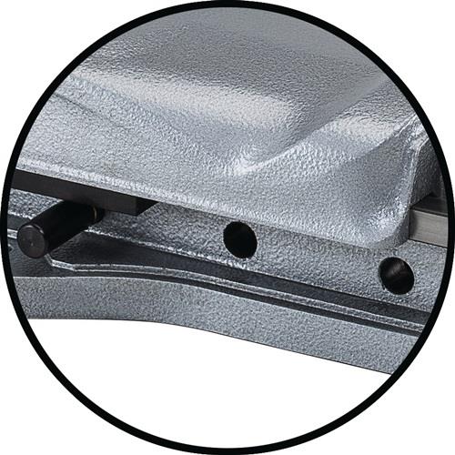 RÖHM Maschinenschraubstock RB-K Backen-B.160mm m.Schnellverst.Spann-W.310mm RÖHM