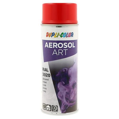 DUPLI-COLOR Buntlackspray AEROSOL Art verkehrsrot glänzend RAL 3020 400ml Spraydose