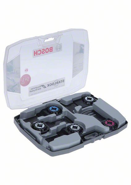 BOSCH Starlock-Set für Elektriker und Trockenbauer, 5+1-teilig