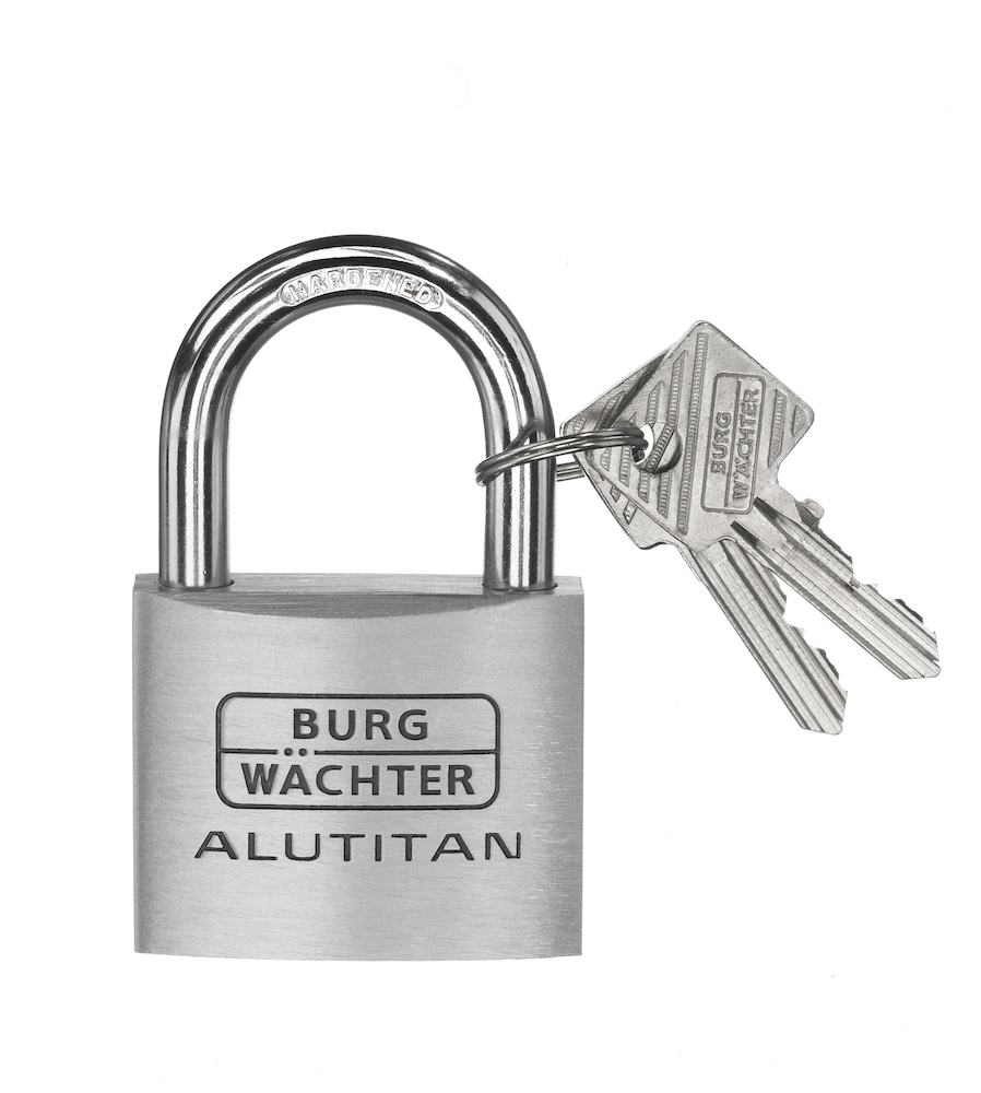 BURG-WÄCHTER BURG-WÄCHTER Vorhangschloss Alutitan 770 50, 36100