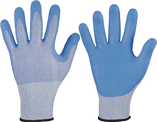 STRONGHAND Handschuh ANCHORAGE blau meliert EN 388 PSA II