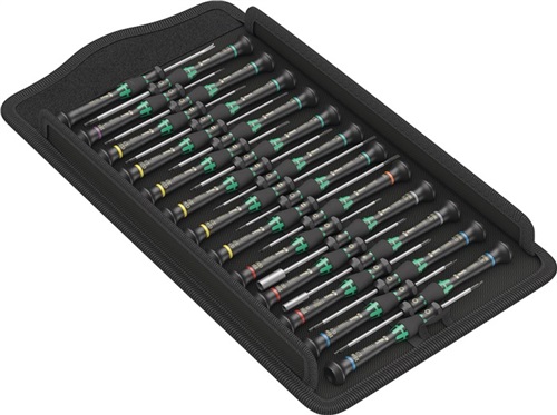 WERA Feinmechanikerschraubendrehersatz Kraftform Micro Big Pk.1 25-tlg. WERA Feinmechanikerschraubendrehersatz Kraftform Micro Big Pk.1 25-tlg.