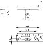 WINKHAUS Drehsperre GRT.DS-SBK.H.13-29, WINKHAUS Drehsperre GRT.DS-SBK.H.13-29,