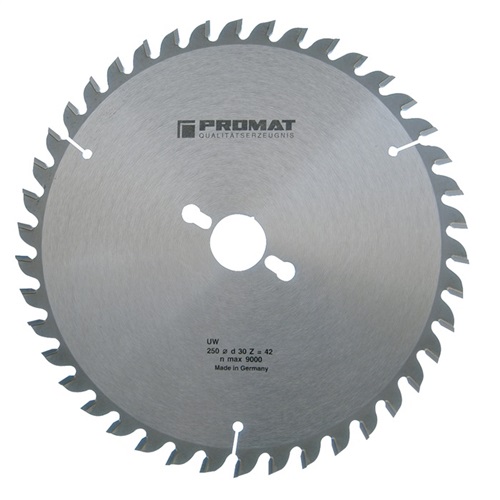 PROMAT Präzisionskreissägeblatt AD 300mm Z.48 WZ Bohrung 30mm Schnitt-B.3,2mm HM PROMAT