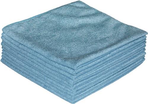 NORDVLIES Mikrofasertuch ECONOMY blau L380xB380ca.mm 1 KT NORDVLIES
