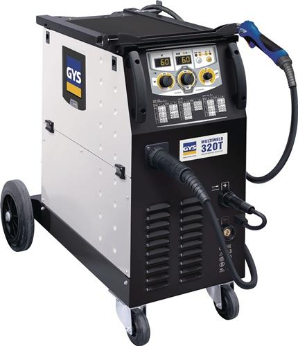 GYS MIG/MAG-Schweißanlage MULTIWELD 320T m.Zub.40-320 A gasg.GYS GYS MIG/MAG-Schweißanlage MULTIWELD 320T m.Zub.40-320 A gasg.GYS