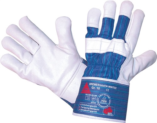 HASE Handschuhe Bremerhaven Winter Gr.10 natur/blau EN 388 EN 511 PSA II HASE HASE Handschuhe Bremerhaven Winter Gr.10 natur/blau EN 388 EN 511 PSA II HASE