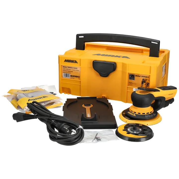 Mirka® DEROS II 5650 125/150mm Hub 5.0 Case Mirka® DEROS II 5650 125/150mm Hub 5.0 Case