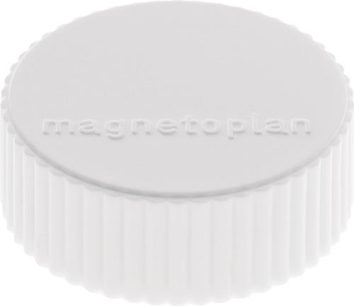 MAGNETOPLAN Magnet Super D.34mm weiß MAGNETOPLAN