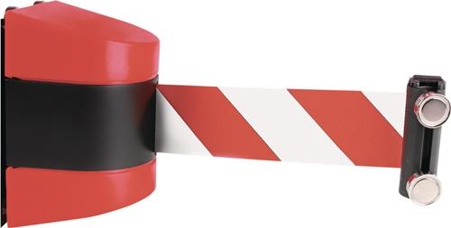 EICHNER Gurtkassette rot f.Gurt-L.4,6m rot/schwarz beids.magn.