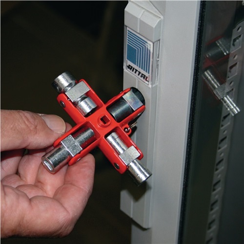 SCHUEBO Doppel-Schaltschrankschlüssel SuBMaster 9 in 1 14 Funktionen m.Karab.h.an Kette SCHUEBO Doppel-Schaltschrankschlüssel SuBMaster 9 in 1 14 Funktionen m.Karab.h.an Kette
