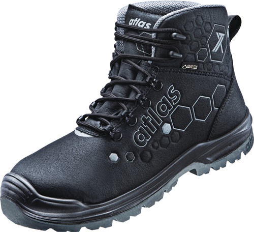 Sicherheitsstiefel XT 500 GTX Gr.36 W.10 black/anthrazit S3 SRC EN20345 ATLAS