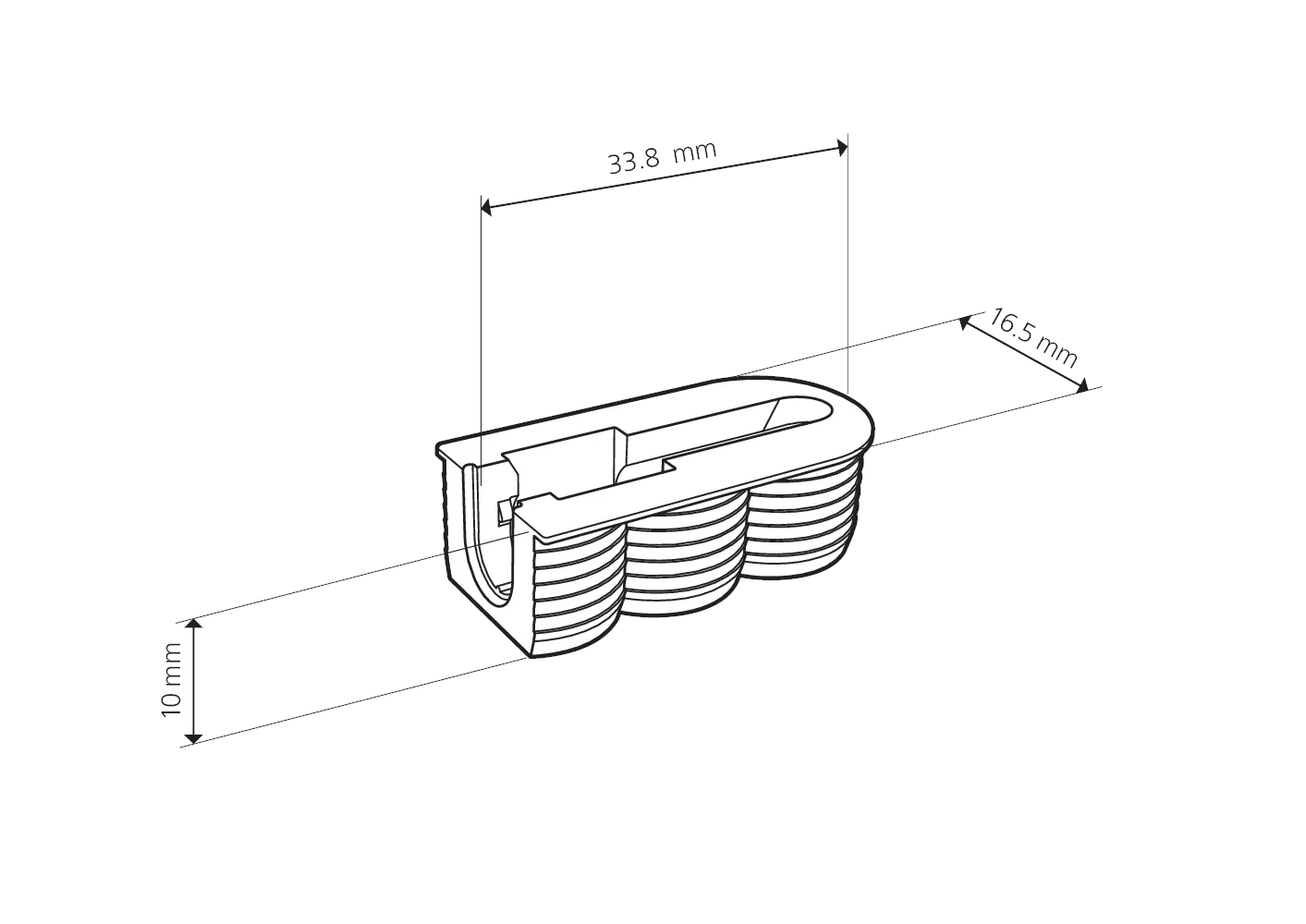 LAMELLO Cabineo X, 2000 Stück
