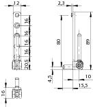 WINKHAUS Ecklager EL.K.6-3-16, WINKHAUS Ecklager EL.K.6-3-16,