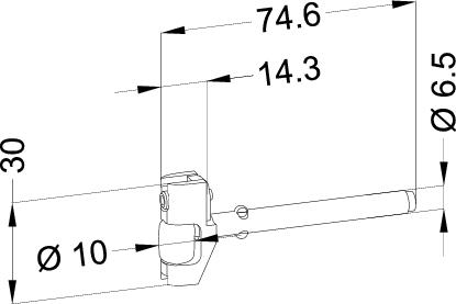 WINKHAUS Rollenfalle STV G2 Stahl WINKHAUS Rollenfalle STV G2 Stahl