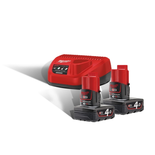 MILWAUKEE 12V Starterset M12NRG-402
