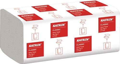 ELOS Falthandtuch Katrin Classic ZZ 2 L244xB230ca.mm weiß 2-lagig ZickZack ELOS