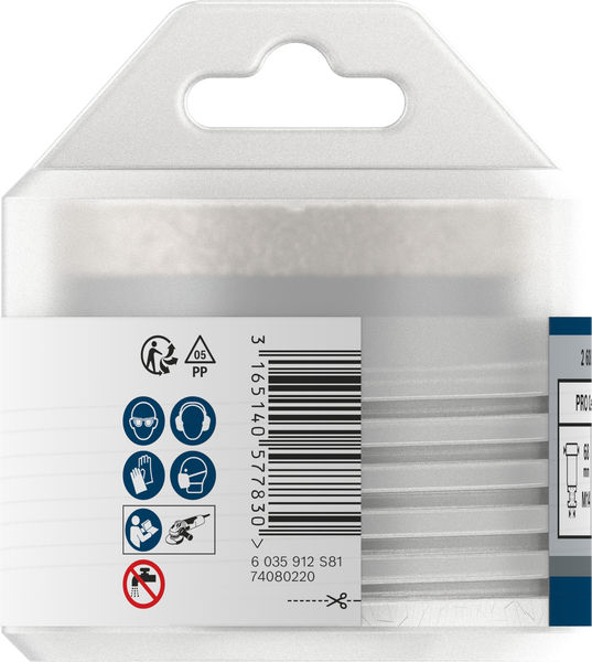 BOSCH Diamanttrockenbohrer Dry Speed Best for Ceramic, 68 x 35 mm