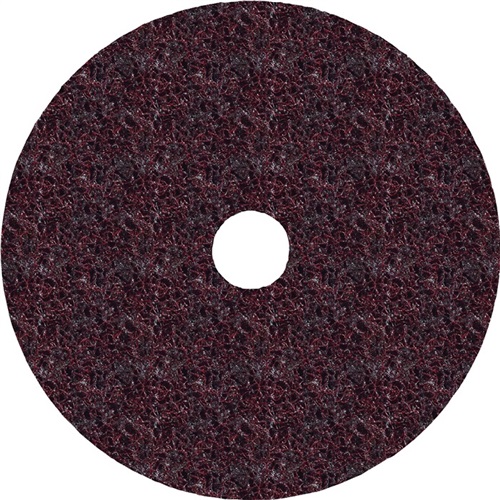 3M Schleifvliesscheibe SC-DH D.125mm medium rot m.Zentrierung 3M