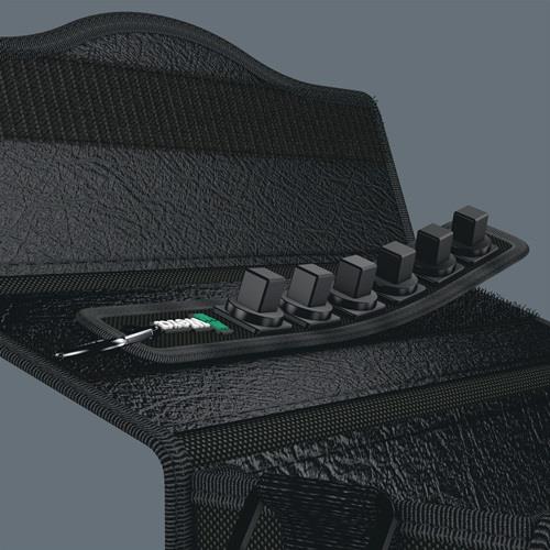 WERA Textilgurt Belt C 6teilig L275xB45mm m.Klettstreifen f.1/2Zoll Nüsse Wera