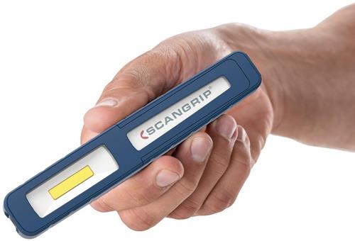 SCANGRIP LED-Akkuhandleuchte UNIPEN 3,7 V 750 mAh Li-Ion 50/100 lm