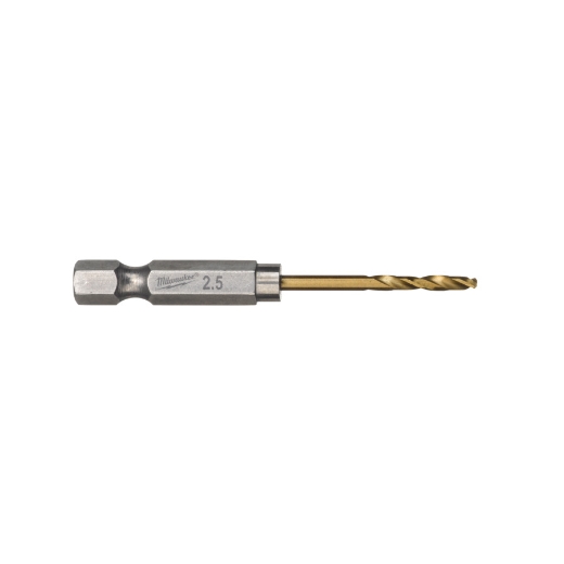 MILWAUKEE Metallbohrer SWave HSS-G TiN 2,5mm(10pc)